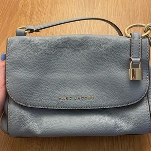 MARC JACOBS light blue crossbody bag